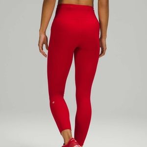 Lululemon swift Speed high rise tight dark red